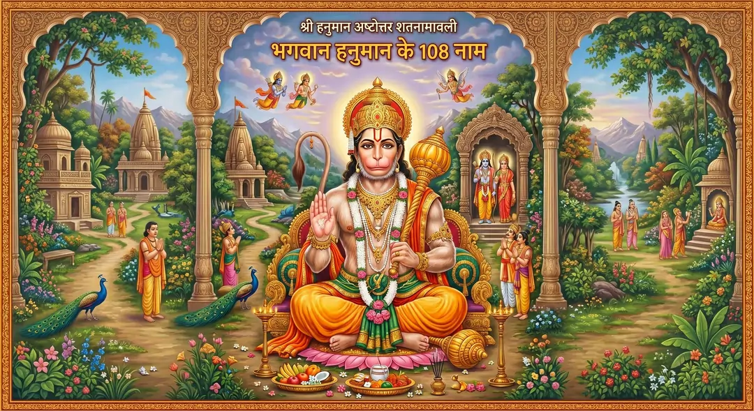 108 Names of Hanuman Ji